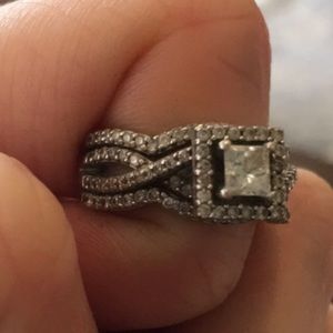 Real diamonds- Kay Jewelers engagement set!